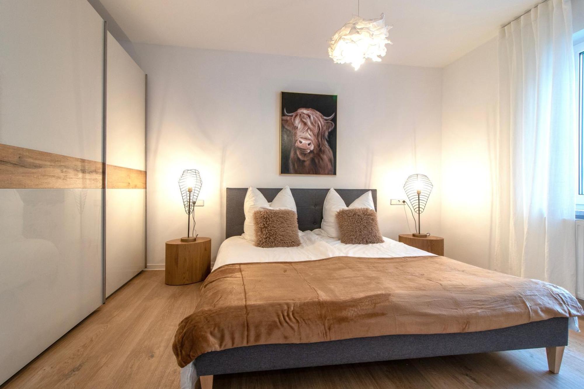Stilvolles City-Apartment I Netflix I Wlan L Stellplatz I Zentral Шварценберг Екстериор снимка